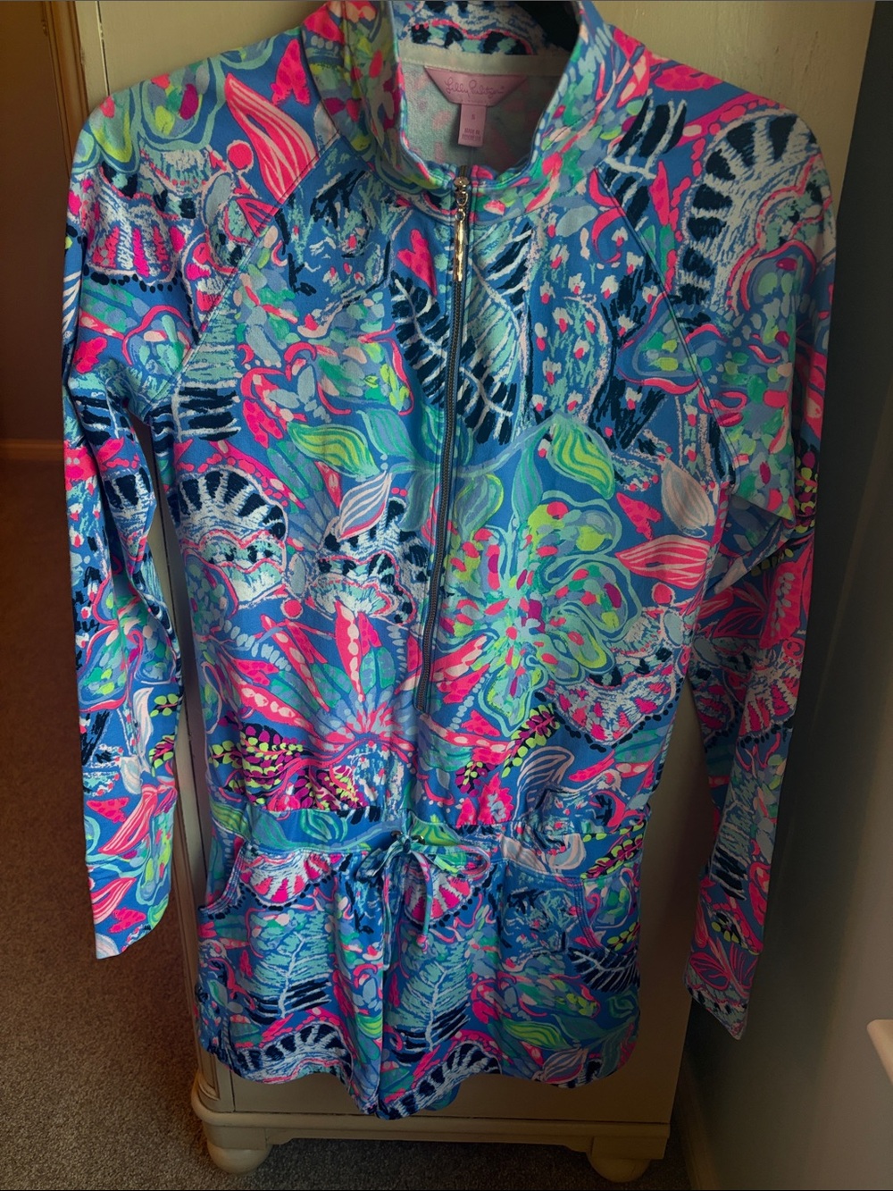 Lilly Pulitzer Long Sleeve Romper